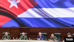 Министры обороны России и Кубы во время встречи в Москве