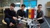 Moldova robotics team at FIRST Global Challenge din Singapore