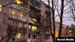 Последствия взрыва в доме в Петербурге
