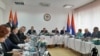 Седница на Владата на Република Српска (РС) во Сребреница, на која присуствуваше и претседателот на РС Милорад Додик, 23 мај 2024 година.