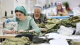 Workers at Russian defense industry manufacturers like this garment factory for military clothing and uniforms in Grozny earn higher-than-average wages due to labor shortages. 