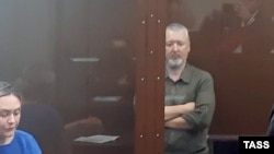Игорь Стрелков (Гиркин) в зале суда. 21 июля 2023 г.