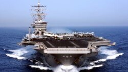 Američki nosdač aviona "Dwight D. Eisenhower" u Arapskom moru, 26. april 2026.