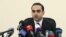 Armenia - Mayor Tigran Avinian holds a news conference, December 28, 2023.