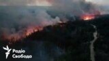 Лиман та фронт поблизу охопили масштабні пожежі: як пожежники гасять ліс під обстрілами (відео) 