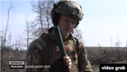 Військовослужбовець 24-ї окремої механізованої бригади ЗСУ Петро