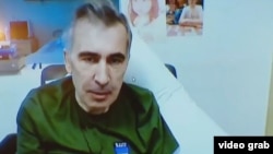 Михаил Саакашвили подключился к судебному заседанию из клиники, 20 сентября