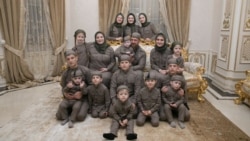 Рамзан Кадыров с супругой Медни и детьми. Чечня, архивное фото
