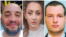 Bizer Dzhambazov, Katrin Ivanova, and Orlin Roussev are three of the Bulgarians accused of spying for Russia. (combo photo)