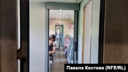  Кадър от влака Кулата - София 