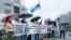 Акция против выступления Владимира Спивакова в Сеуле