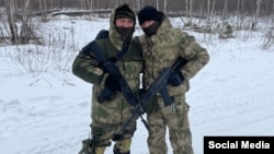 Luptătorii Redut se antrenează la un centru de antrenament al serviciilor de informații militare din apropierea orașului Tambov din sud-vestul Rusiei.