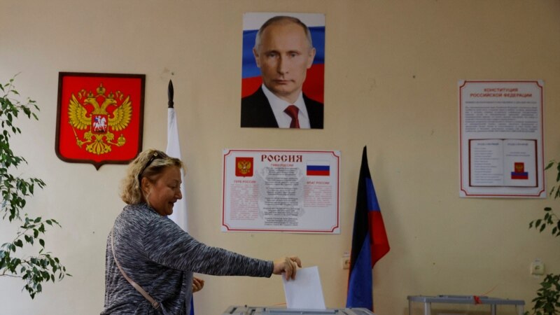 Moskva proglasila pobedu Putinove partije na izborima u okupiranim teritorijama Ukrajine