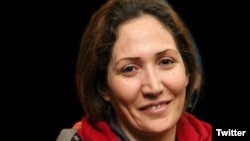 Iranian labor activist Sharifeh Mohammadi (file photo)