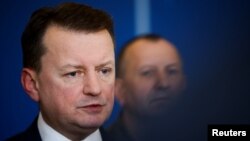 Ministri i Mbrojtjes i Polonisë, Mariusz Blaszczak.