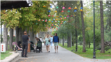Moldova, Vox, People walking in Chisinau