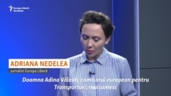 Comisarul Adina Vălean, despre banii europeni pe care România îi primește pentru proiecte de infrastructură