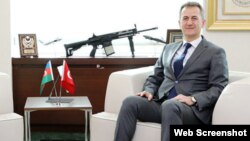 Թուրքիայի նախագահի աշխատակազմին կից ռազմարդյունաբերության կոմիտեի ղեկավար Հալուք Գյորգյունը Ադրբեջանում, արխիվ