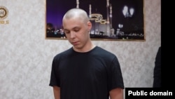 Никита Журавель, скрншот видео из телеграм-канаа Рамзана Кадырова