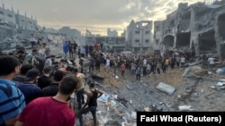 Prema riječima palestinskih zdravstvenih organa koje vodi Hamas, u napadu na izbjeglički kamp 31. oktobra je poginulo 50 osoba. 