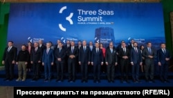 Президентите от инициативата "Три морета" на срещата на върха във Вилнюс, Литва, 11 април 2024 г.