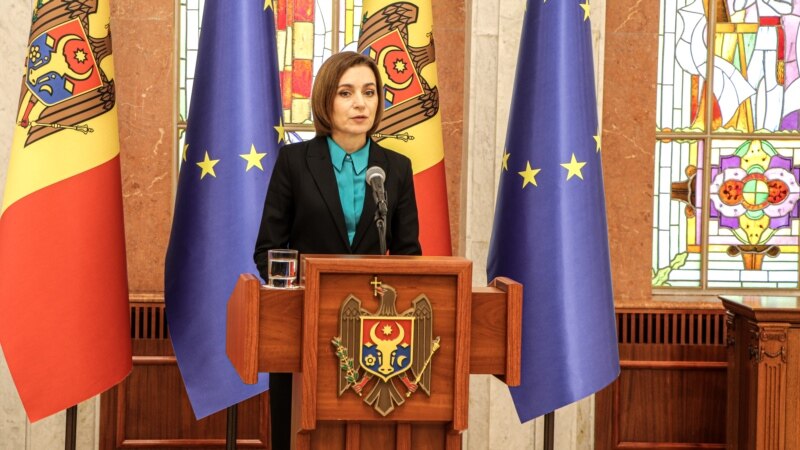 Predsednica Moldavije objavila 'ruski plan' za rušenje vlasti