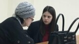 Ление Умерова (справа) в Советском суде Владикавказа, Россия, 11 апреля 2023 года