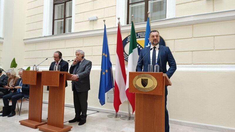 Ministri vanjskih poslova Italije i Austrije u posjeti BiH uoči odluke o otvaranju pregovora sa EU 