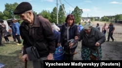 Эвакуация из Харьковской области