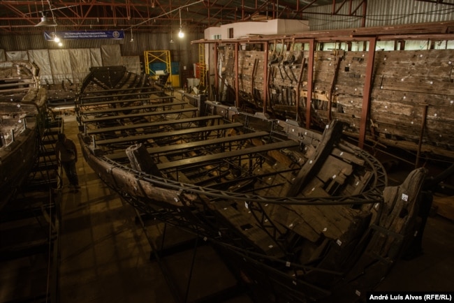 Anije kozake nga luftërat turko-ruse janë gjetur dhe ruajtur nga arkeologët ukrainas.