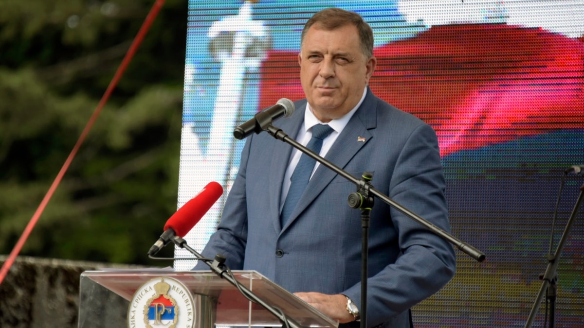 Republika Srpska's Dodik Again Says Serb Entity Will Not Accept Bosnia ...
