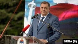 Bosnian Serb leader Milorad Dodik 