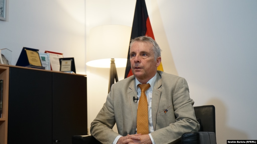 Ambasadori gjerman në Kosovë, Jorn Rohde. Fotografi nga arkivi. 