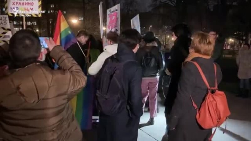 U Beogradu protest LGBT+ zajednice 'Mržnja ubija' 