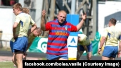 Vasile Bolea a făcut parte din Lotul R. Moldova la Rugby în perioada 2006-2009