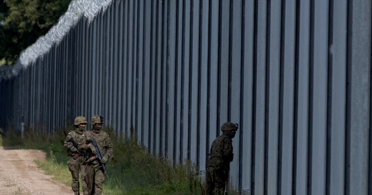 Poland To Reintroduce Buffer Zone At Belarus Border, PM Says