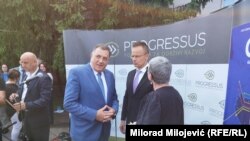 Predsjednik RS Milorad Dodik i ministar vanjskih poslova Peter Sijarto, Banjaluka, 5. jul 2023. godine