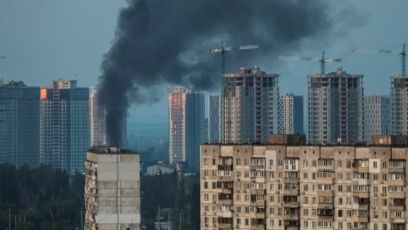Русия атакува столицата на Украйна Киев с ракети и дронове