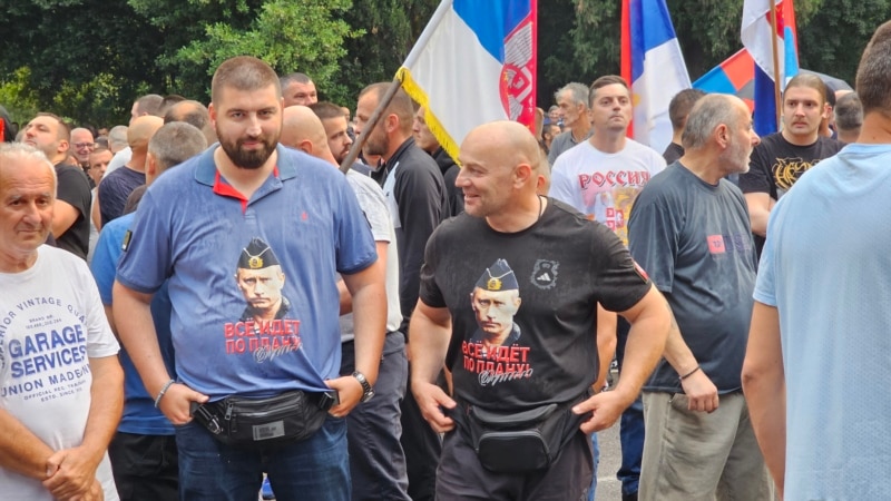 Protest srpskih i proruskih organizacija u Crnoj Gori zbog Vladine podrške rezoluciji o Srebrenici
