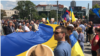 Serbia - Belgrade - Solidarity march with Ukraine 