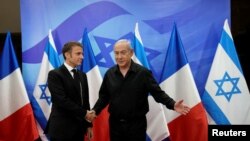 دیدار رهبران فرانسه و اسرائیل دز ۲۴ اکتبر