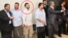 مروان عیسی در تصویری آرشیوی در کنار سایر رهبران حماس