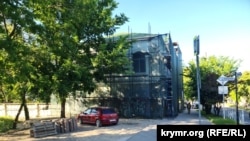 Ремонт здания Меджлиса крымскотатарского народа в Симферополе. Май 2024 года