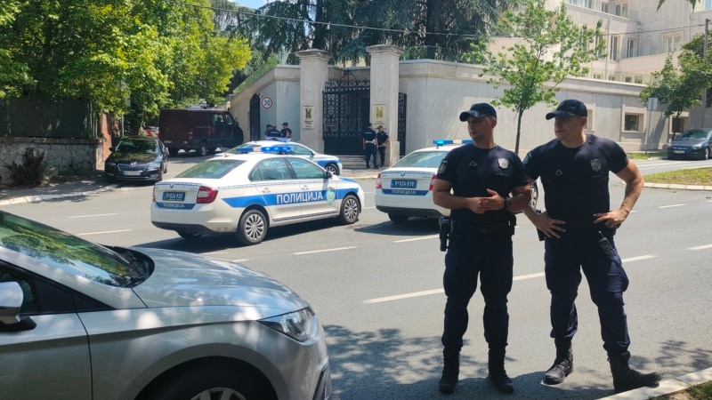 Crossbow-Wielding Attacker Shoots Guard At Israeli Embassy In Belgrade; Attacker Fatally Shot