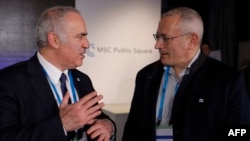 Гарри Каспаров и Михаил Ходорковский - участники платформы