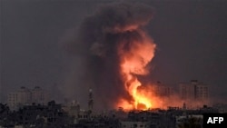 Urmările bombardamentelor Israelului în Fâșia Gaza. 14 octombrie 2023.