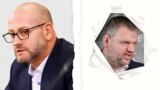 Колаж със снимки на евродепутата Радан Кънев (вляво) и депутата от ДПС Делян Пеевски (вдясно)
