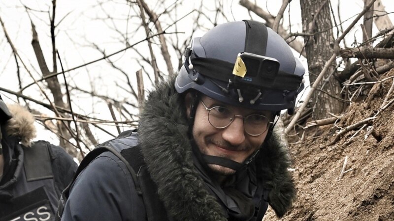 На ўсходзе Ўкраіны загінуў журналіст AFP Арман Салдзін