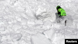 Alpski spasilac tokom vježbe (Ilustrativna fotografija)