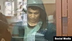 Якубджон Юсуфзода – гражданин Таджикистана, подозреваемый в нападении на концертный зал «Крокус». Басманный районный суд Москвы, 1 апреля 2024 г.